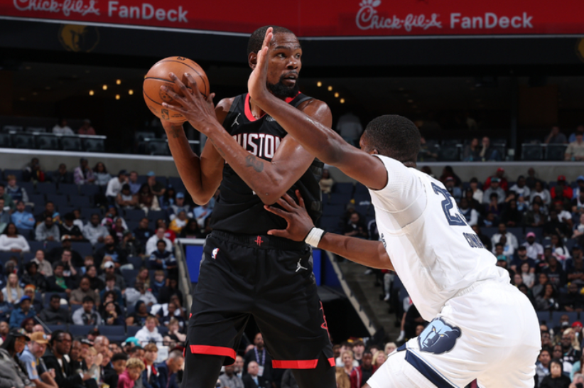 开云体育官网-大逆转！火箭双杀灰熊，杜兰特轰33+8，阿门连创2大纪录 申京高效